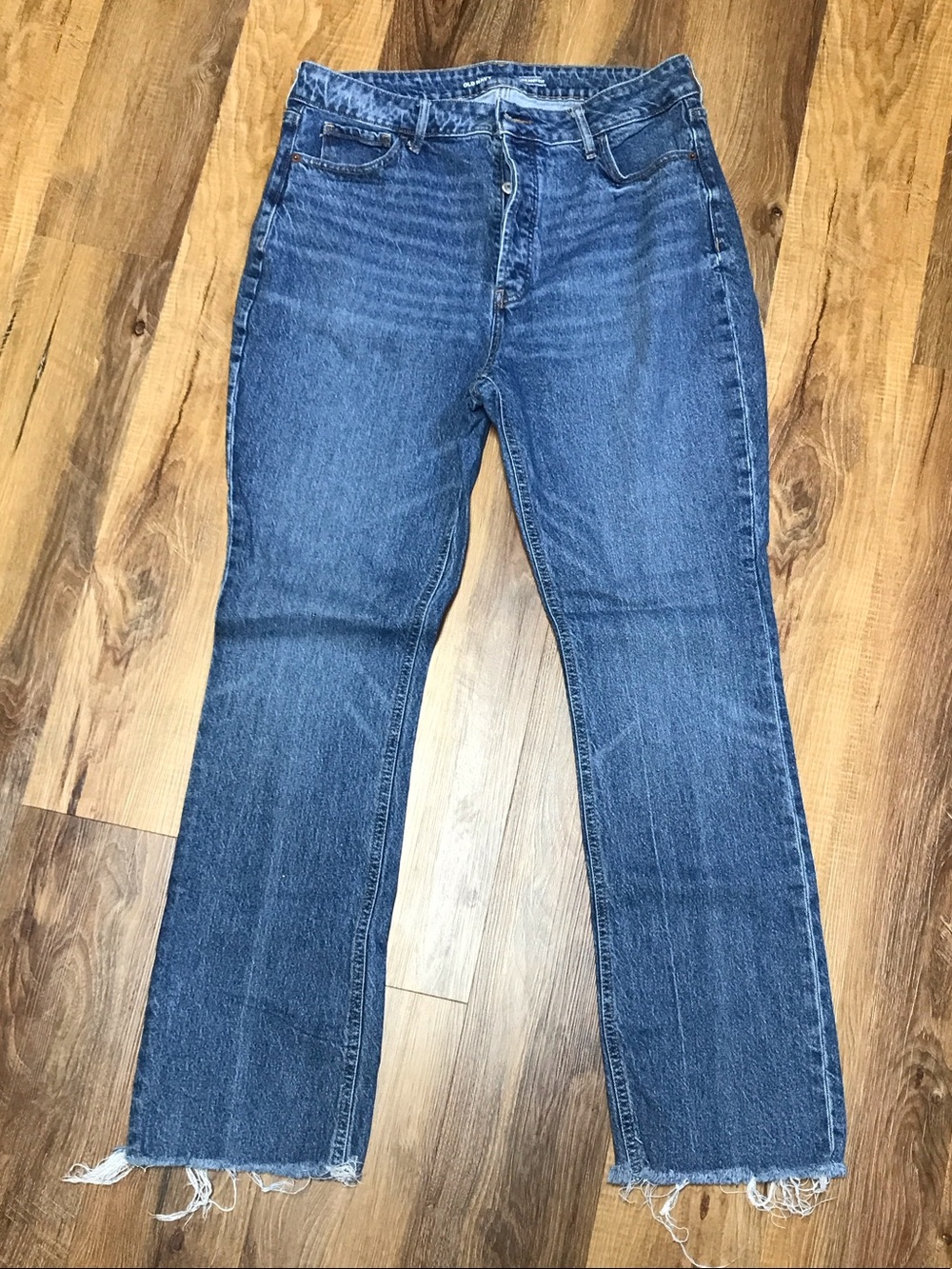 Old Navy Light Denim Jeans - Size 14 - High Rise Boot Cut